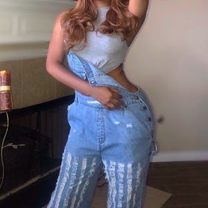 Fun Denim Overalls 🦋